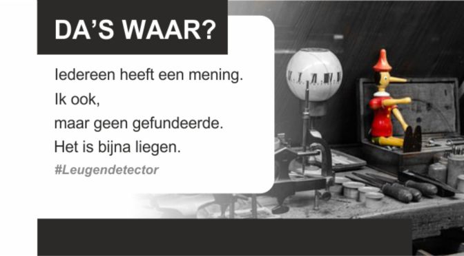 De verkiezingen: is Geert Wilders een feit of een alternatief feit?